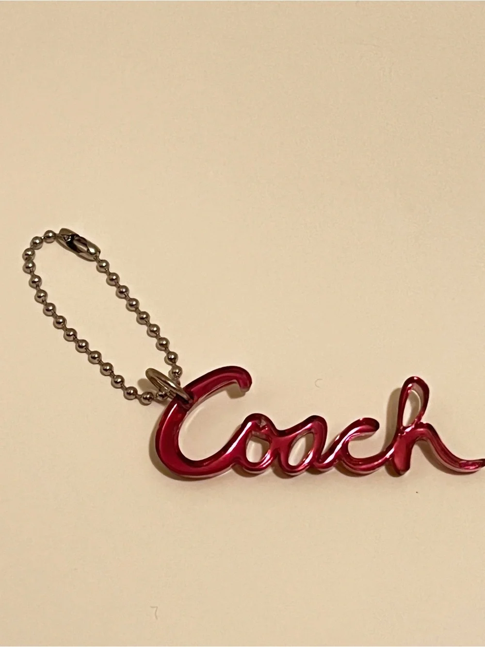 Rare Coach pendant bag charm